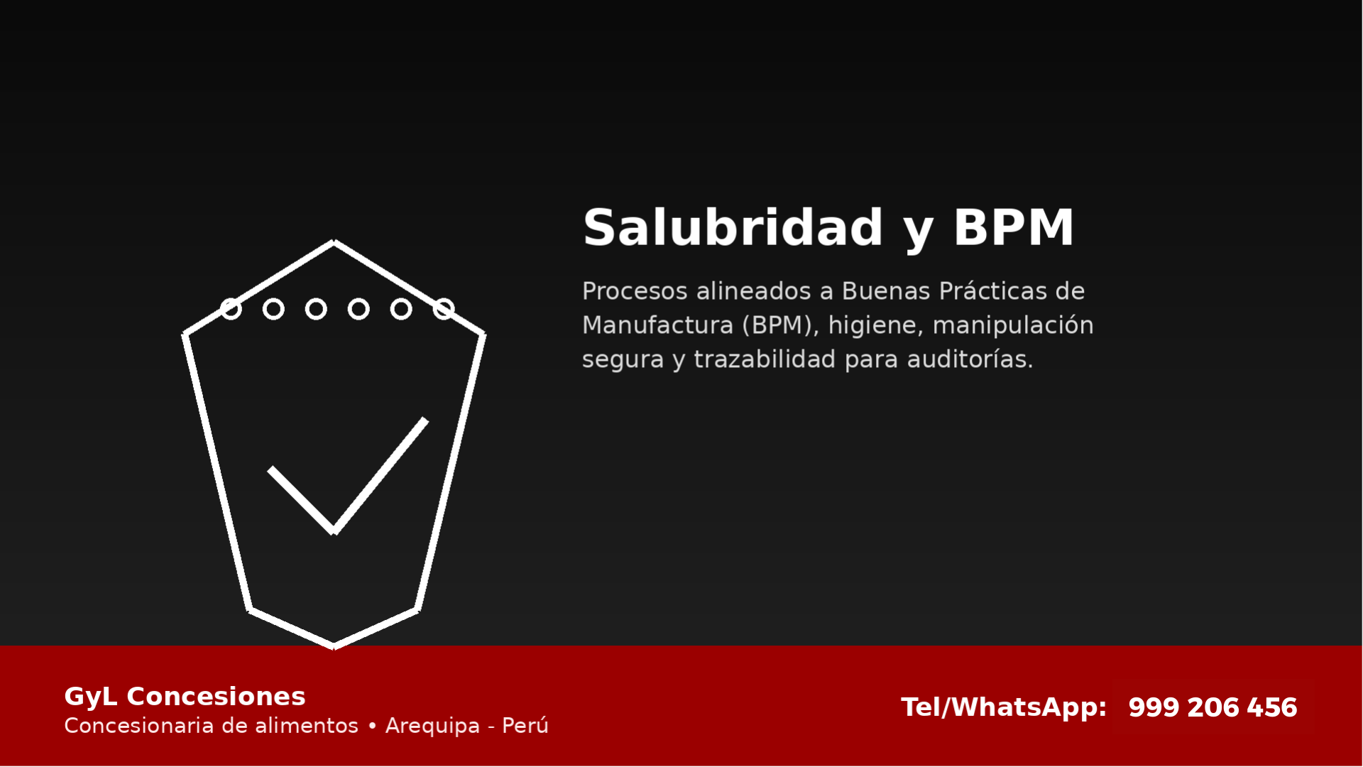 Salubridad y BPM